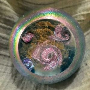 Glass Eye's Soul Nebula Paperweight